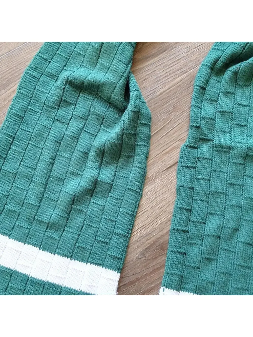 Michigan State University Green And White Scarf